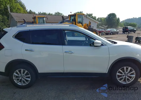 2020 Nissan Rogue Sv Intelligent Awd из США, поврежденный, VIN KNMAT2MV1LP535962